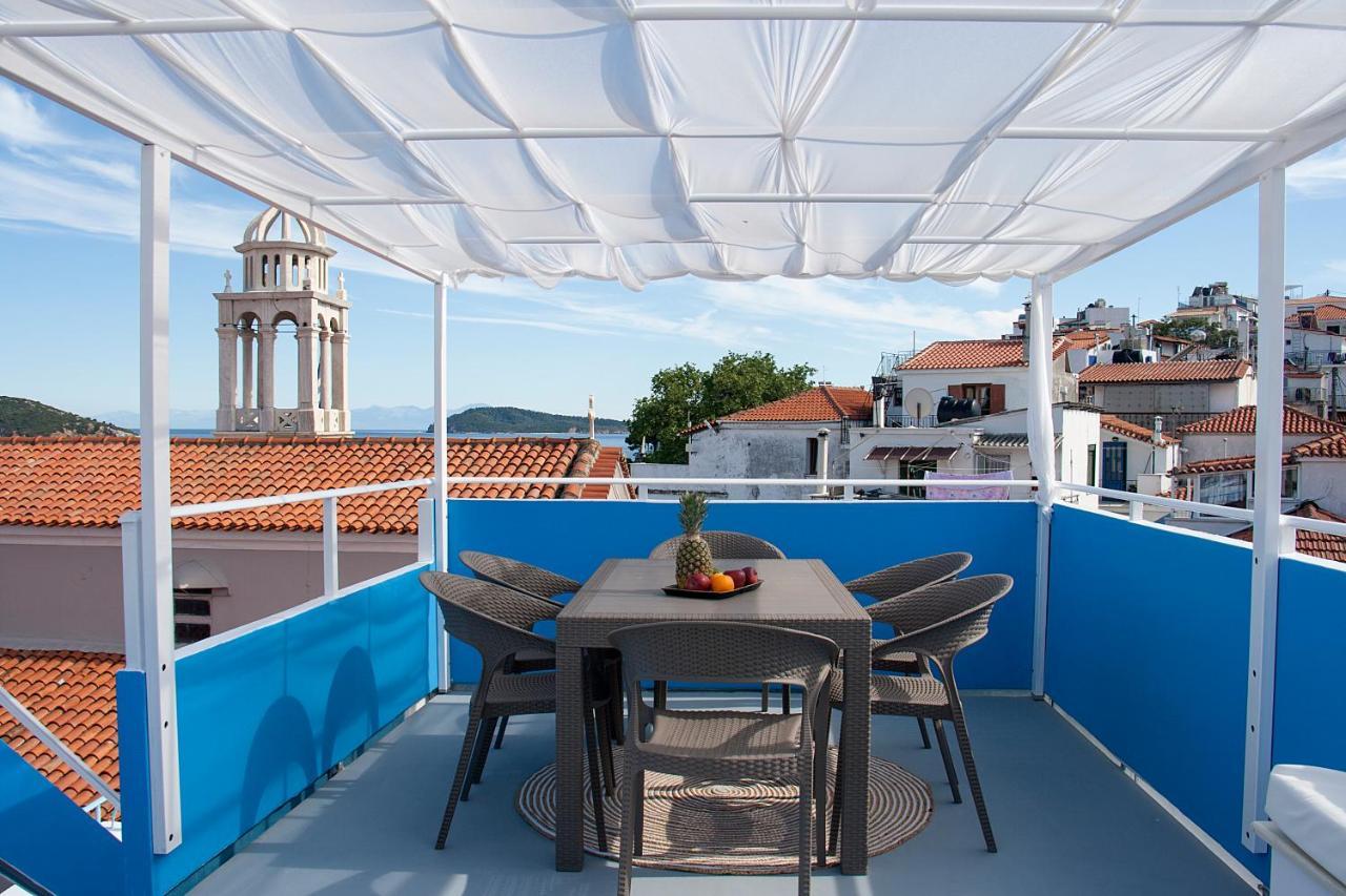 Capolavoro, Boutique Apartment With Unique Rooftop スキアトスタウン エクステリア 写真